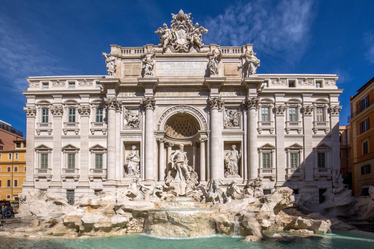 Trevi Ab Aeterno - Amazing View Of The Trevi Fountain Leilighet Roma Eksteriør bilde