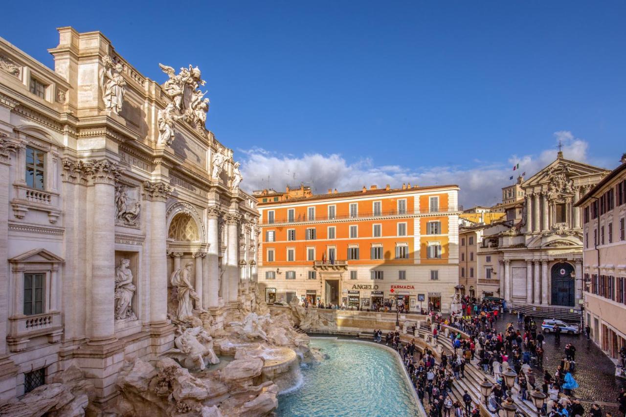 Trevi Ab Aeterno - Amazing View Of The Trevi Fountain Leilighet Roma Eksteriør bilde