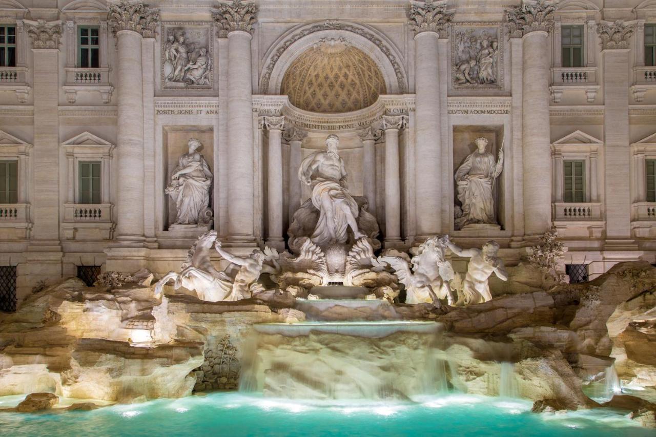 Trevi Ab Aeterno - Amazing View Of The Trevi Fountain Leilighet Roma Eksteriør bilde